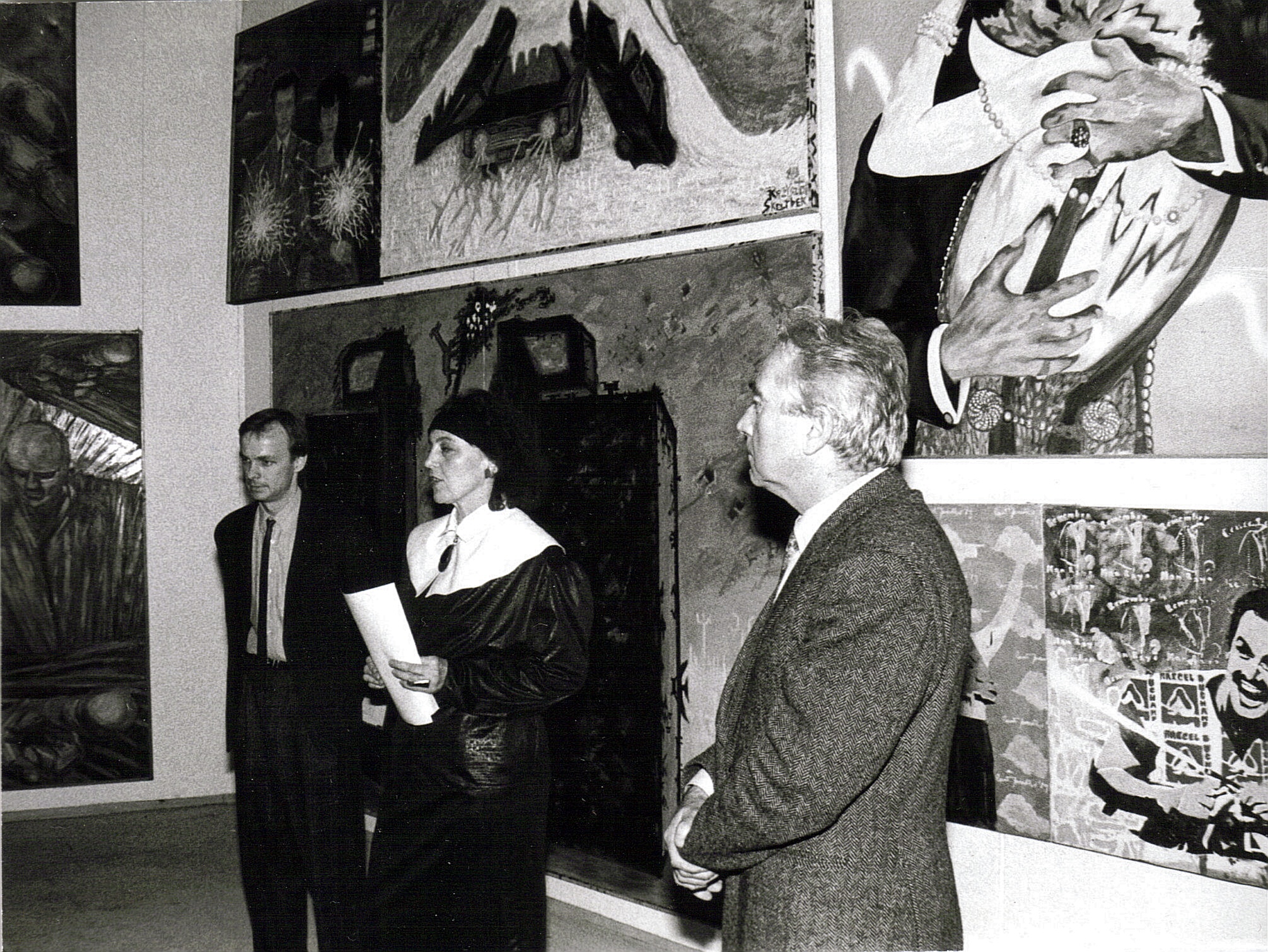 Wystawa młodego malarstwa polskiego - Krytycy o Nas, Sopot BWA 1989