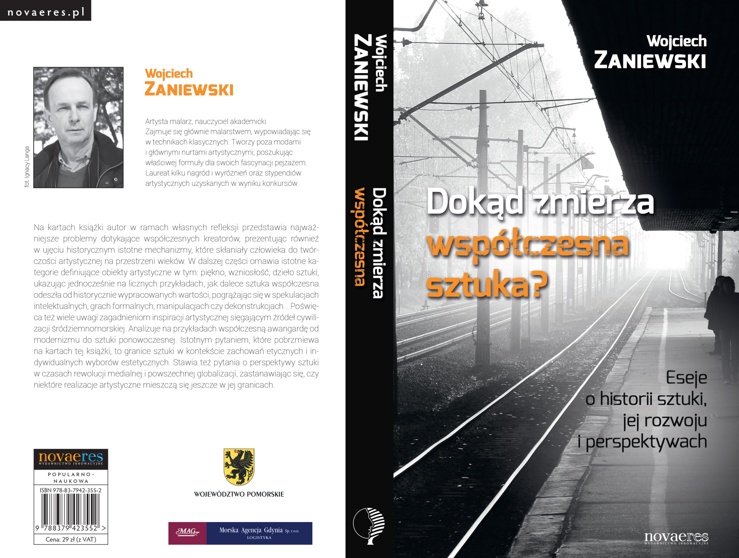 Okładka książki - Dokąd zmierza współczesna sztuka... wyd. NovaeRes, Gdynia 2014