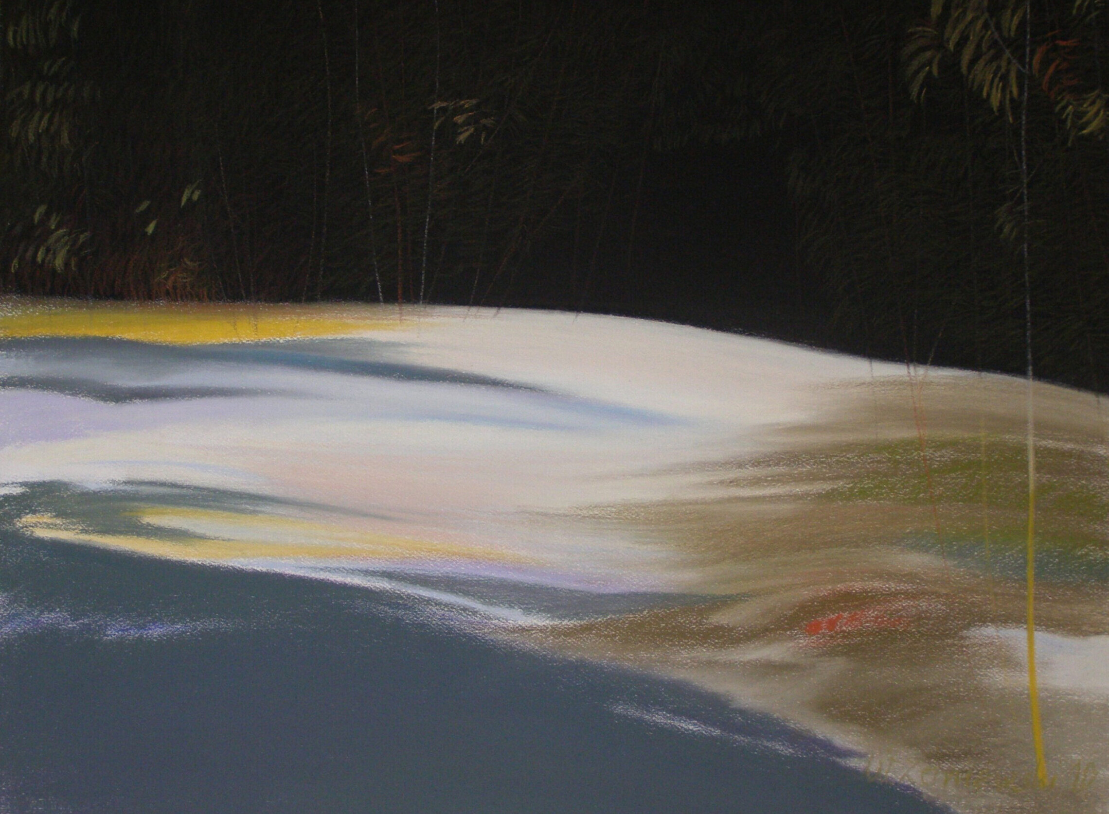 Pastel - z cyklu Wydmy 2010, 49 x 64 cm