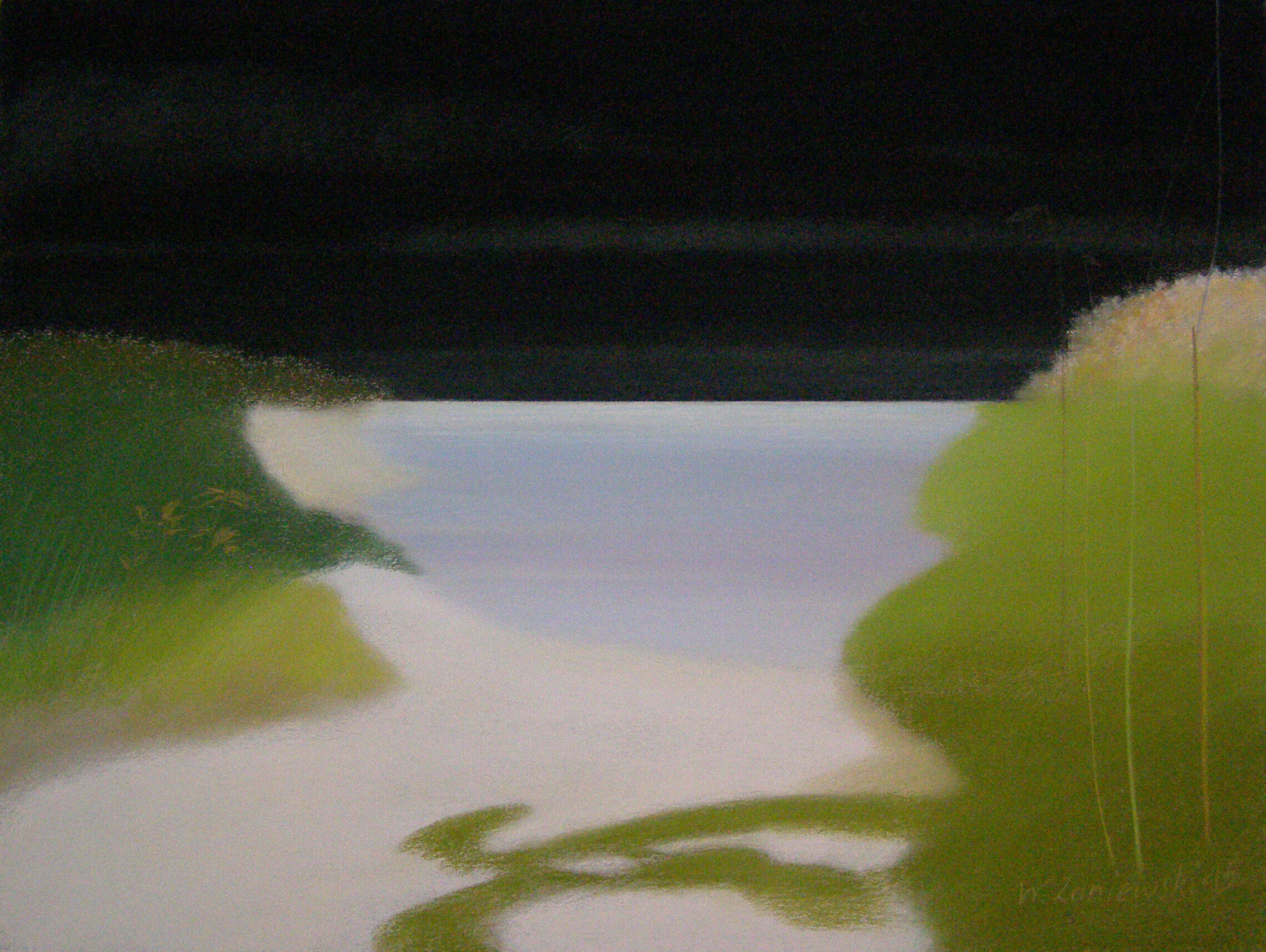 Pastel - z cyklu Wydmy 2015, 49 x 64 cm